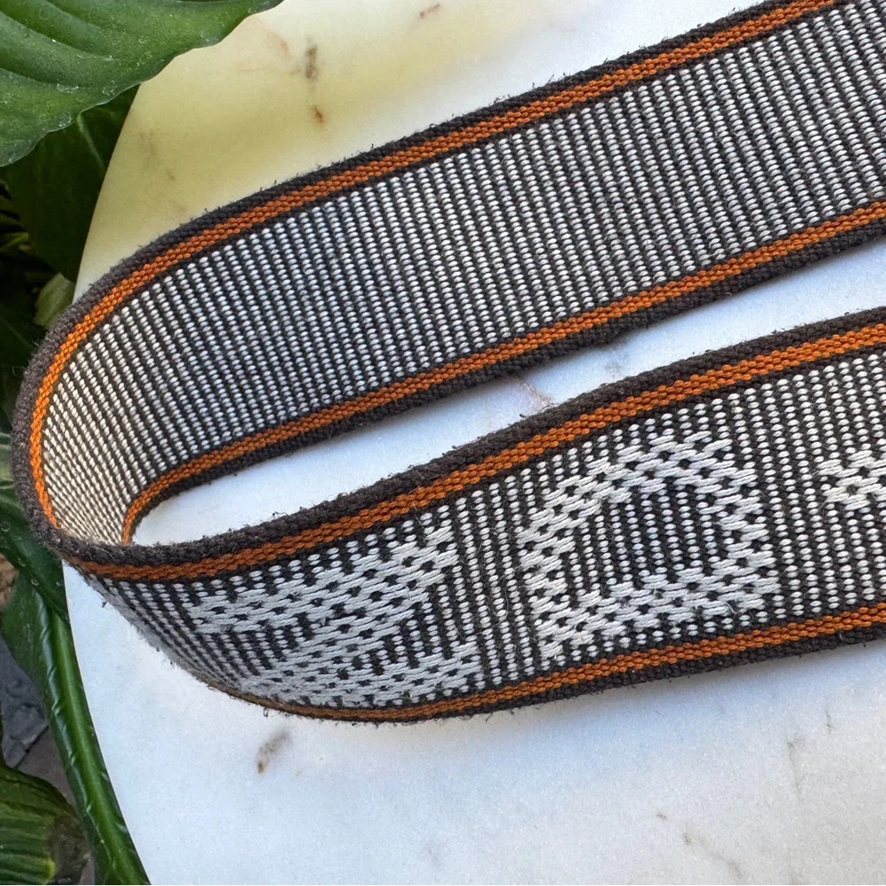 Fendi Strap You Adjustable Woven Wide Guitar Crossbody Strap - Picture 5 of 12